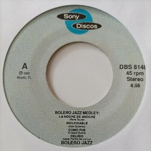 Bolero Jazz Medley / Como Fue SONY DISCOS DBS 81489 VG+ #2174 - Imagen 1 de 2