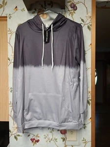 L ANYFIT WEAR lightweight Long Sleeve Hoodie Shirt - Picture 1 of 5