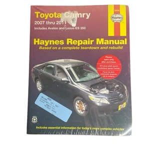 Toyota Camry, Avalon & Lexus ES 350 Haynes Repair Manual 92009 Factory Sealed - Picture 1 of 4