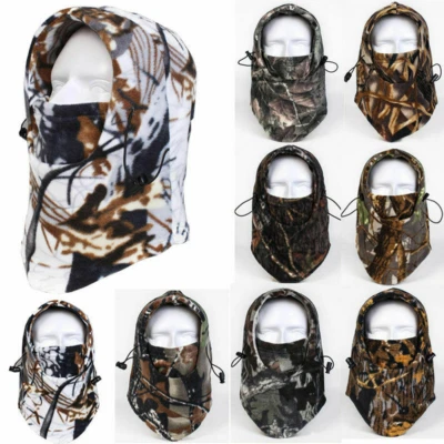 Thermal Fleece Balaclava Face Mask Hood Windproof Ski Face Mask For Cold Weather - Image 1 of 4