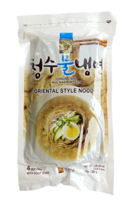 Choung Soo Naeng Myeon, Oriental Style Korean Cold Noodle 25 oz 청수 물 냉면 720g