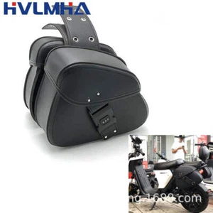 Universal Motorcycle Saddlebags Side Tool Pouch Luggage Storage Bags Saddle Bags - Picture 1 of 6