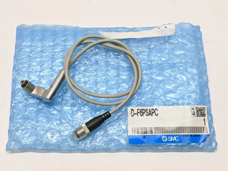 SMC D-F6PSAPC Solid State Auto Switch M8 3-Pin .5M Cable - Image 1 of 4