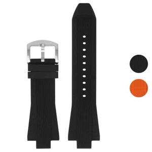 StrapsCo Silikon Kautschuk Uhrenarmband Strap für Michael Kors Dylan - Bild 1 von 6