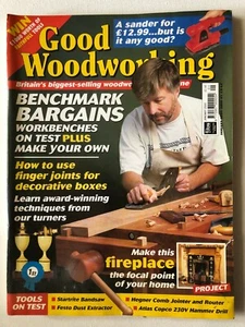Good Woodworking Magazine January 2000 #91 Cover Making A Fire Surround 9511 - Picture 1 of 2
