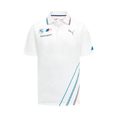 Polo homme BMW Motorsport équipe blanc XL - Photo 1/4