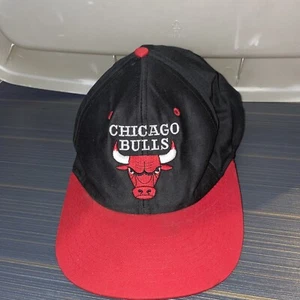 CHICAGO BULLS VINTAGE Drew Pearson Snapback CAP HAT 1990’s - Picture 1 of 7