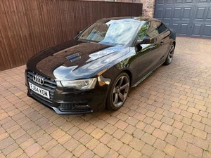 2014 Audi A5 2.0 TDI S line Coupe 2dr Diesel S Tronic quattro Black edition - Picture 1 of 14