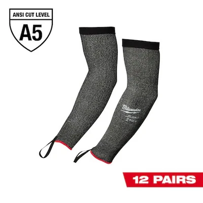 Herramienta Milwaukee 48-73-9051B 18 pulgadas Mangas protectoras resistentes a cortes nivel 5 (12 Foto 1 de 4