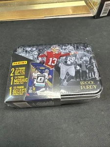2024 Championship Collection brock purdy Football Sealed Tin 2024 Optic - Picture 1 of 2