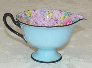 Shelley 11302 Swansea/Melody/Cloisonne Floral Creamer - Picture 1 of 4