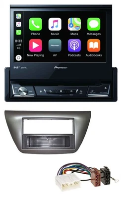 Pioneer DVD Bluetooth DAB USB MP3 Autoradio für Mitsubishi Lancer Evo 2004-2008 - Bild 1 von 4