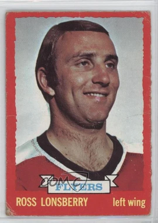 1973-74 O-Pee-Chee Dark Back Ross Lonsberry #36 - Image 1 of 2
