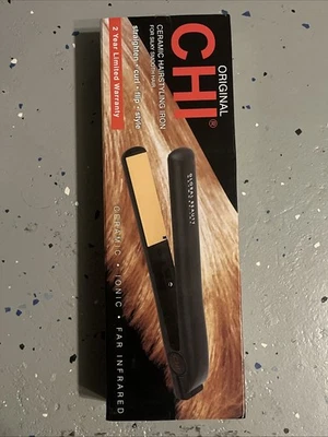 Plancha de peluquería cerámica original Chi - NUEVA (NO SELLADA) Foto 1 de 2