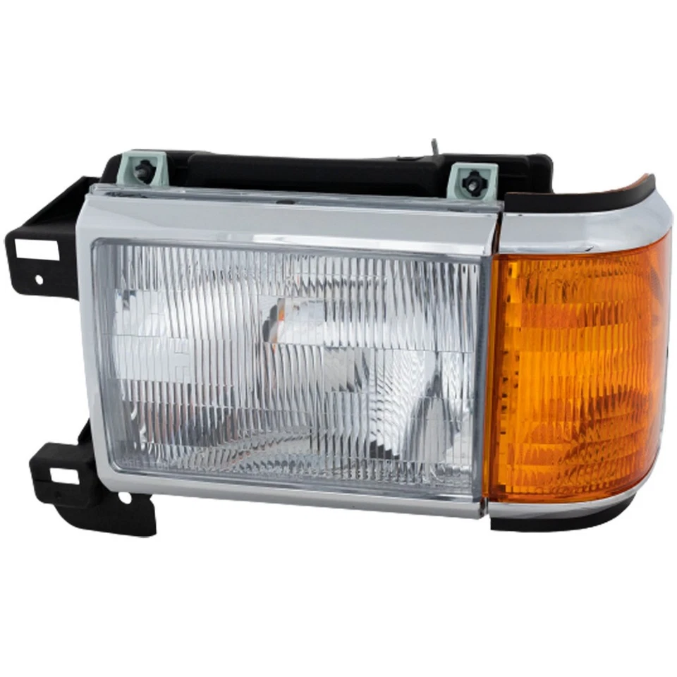 For Ford F Super Duty Headlight 1987-1991 Driver Side Halogen FO2502105 - Image 1 of 4