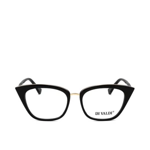 NEW DI VALDI DVO 8057 COL 90 BLACK GOLD AUTHENTIC EYEGLASSES 52-17-145 Y997A - Picture 1 of 17