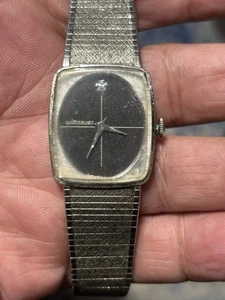 Vintage Wittnauer Museum Watch Diamond Dial 10K RGP Mechanical Watch - Working - Picture 1 of 6