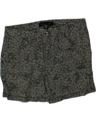 Pantalones Cortos Chinos CALVIN KLEIN JEANS Mujer US 10 Grandes W34 Gris Floral CP17 Foto 1 de 3