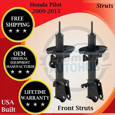 Puntales delanteros Monroe OEM para Honda Pilot 2009-2015 3,5 L garantía de por vida Foto 1 de 4