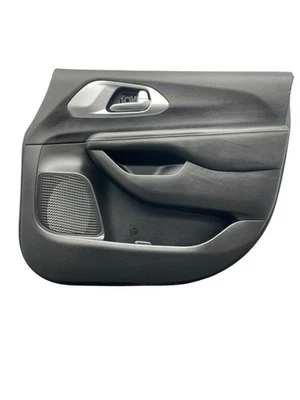 2021-2024 CHRYSLER PACIFICA FRONT RIGHT DOOR TRIM W/ POCKET & SUN SHADE *CREASE* - Image 1 of 4
