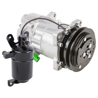 For Jaguar Vanden Plas & XJ6 1990 1991 1992 1993 AC Compressor w/ A/C Drier TCP - Изображение 1 из 3
