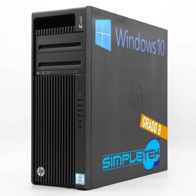 Hp Z440 Xeon 6c/12t Workstation 16gb 240gb Gpu Gtx1650 4gb Gaming Ricondizionato - Immagine 1 di 4