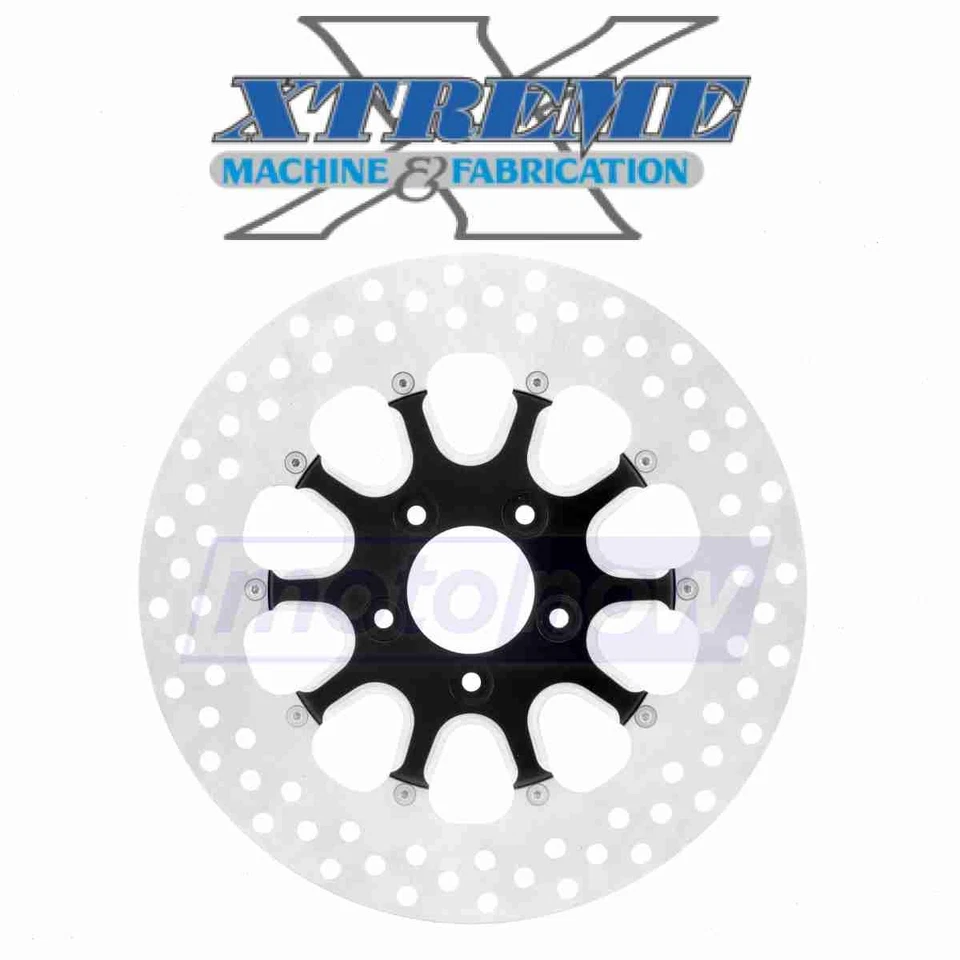 Xtreme Machine Rear Launch Brake Rotor for 2000-2003 Harley Davidson XLH1200 zd Foto 1 de 4