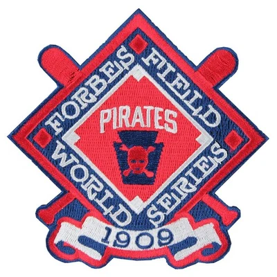 1909 Pittsburgh Pirates World Series Sleeve Patch Forbes Field Jersey MLB Logo - Image 1 of 2