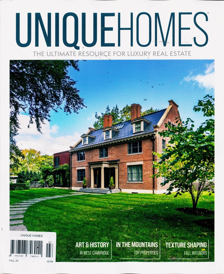 UNIQUE HOMES MAGAZINE FALL - Image 1 of 1