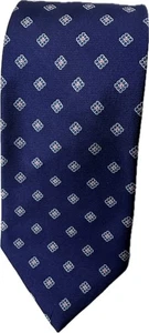 "Corbata floral de seda azul Brooks Brothers nueva con etiquetas 58"" con 3,85" - Imagen 1 de 9