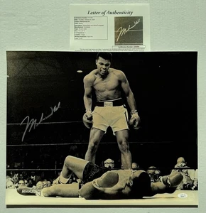Muhammad Ali Signed 16x20 Photo Standing Over Liston JSA LOA The Greatest Boxer  - Picture 1 of 5