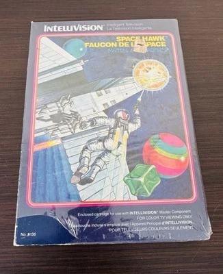 Space Hawk Faucon De L' Espace 1981 IntelliVision Mattel Canada #5136 SEALED!!! - Image 1 of 4