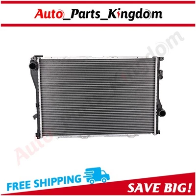 For 2001 2002 2003 2004 BMW 525i 1999 2000 2001-2003 BMW 528i Radiator CU2285 - Image 1 of 4