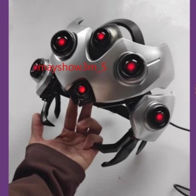 NEW Overwatch OW 2 Widowmaker Mechanical Movable Helmet Light-up Resin Mask Gift - Image 1 of 4