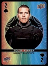2022 UD Goodwin Champions Playing Cards #2-SPADES Jojo Roper - Surfing