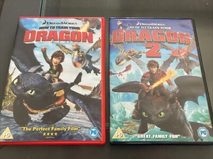 (8) How To Train Your Dragon 1 & 2 (DVD) - Picture 1 of 6