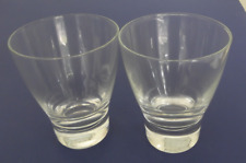 Pair of Lenox Crystal Kate Spade Castle Creek Old Fashioned Glasses - 3-3/4"