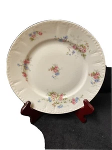 ANTIQUE CH FIELD GDA DINNER PLATE 9 1/2” LIMOGES HAVILAND FLORAL DESIGN EC - Imagen 1 de 9