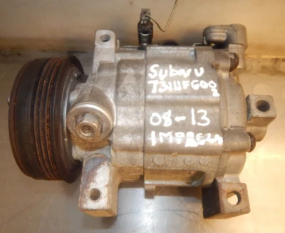 GENUINE 2008-2013 SUBARU IMPREZA / FORESTER AC AIR CON COMPRESSOR 73111FG002 - Image 1 of 4