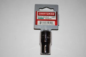 Craftsman Industrial 12 mm 12-pt 1/2" Drive Socket. Made In USA - Picture 1 of 1