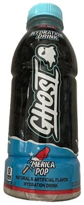 Ghost Hydration ’Merica Pop Drink Botella INÉDITA en mano: ¡Listo para enviar! - Imagen 1 de 6