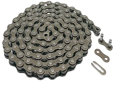 KMC Single Speed Bike Chain 1-Speed Bicycle Chain 1/2x1/8 inch 116 Links BLU/BLU - Image 1 of 4