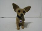 Vintage Taco Bell Giget Knotter Flocked Chihuahua Figurine