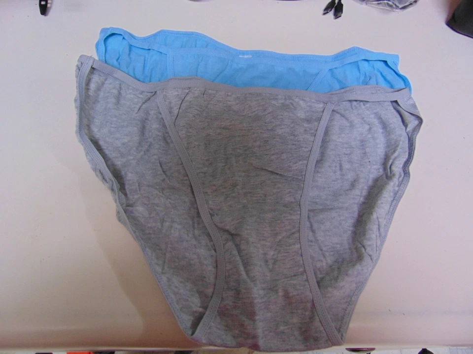 Bikini de tiro bajo Two Joe Boxer 100 % algodón bragas talla 7 grandes piezas # A4 Foto 1 de 4