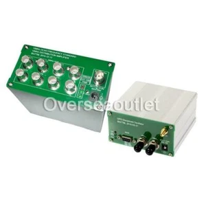 10MHZ SINE WAVE GPS DISCiPLINED CLOCK GPSDO + Distribution amplifier OCXO - Afbeelding 1 van 13