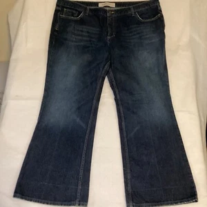 Mossimo Denim Jeans Style 3W-1026 Wide Leg Size 26 Waist 30 Inseam Pre-Owned - Picture 1 of 3