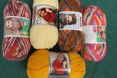 Schöller Stahl Regia Wolle 200g Knäul Loop Schal Häkeln Stricken Top - Bild 1 von 4