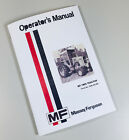 Entretien manuel des propriétaires de tracteurs Massey Ferguson 1085