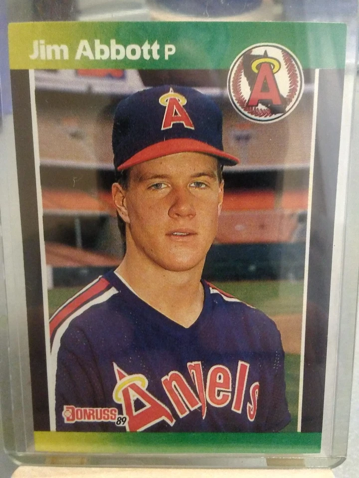 1989 Donruss Baseball's Best #171 ROOKIE RC Jim Abbott -California Angels- - Image 1 of 1