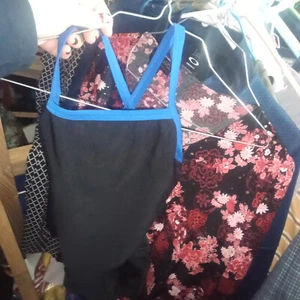 waterpro size 30 women's swimsuit tank one piece vintage unworn m medium - Picture 1 of 4